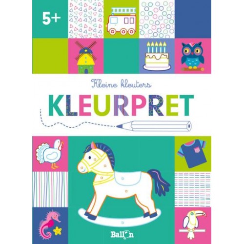 Kleine kleuters kleurpret