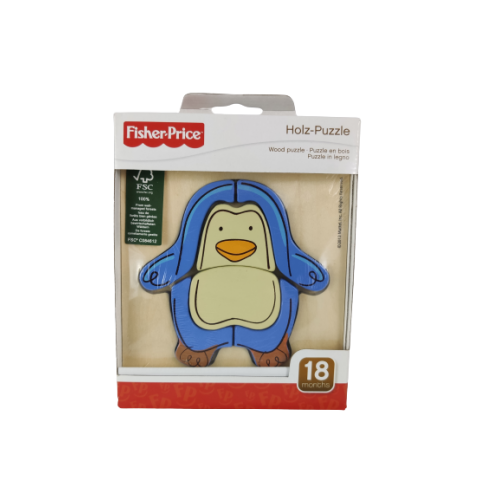 Fisher-Price Houten Puzzel Pinguin