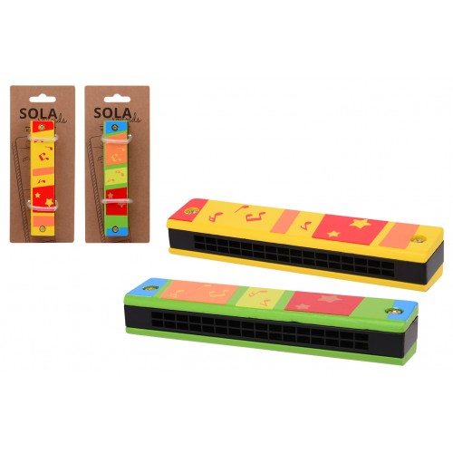 Houten mondharmonica