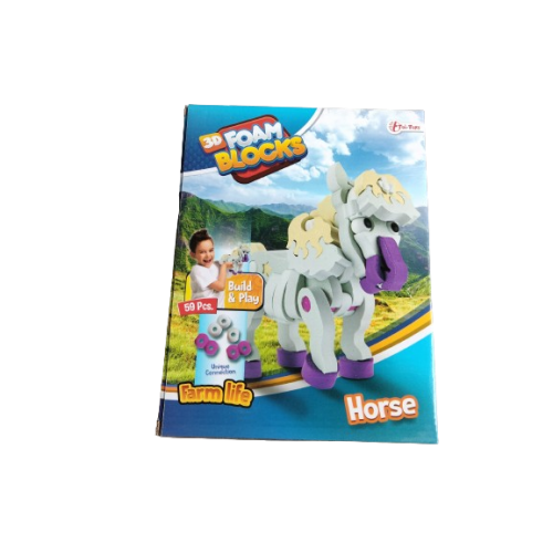 3D puzzel paard